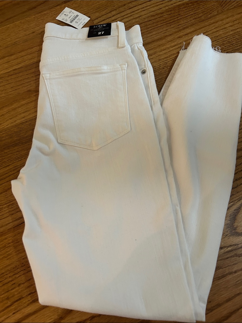 Brand New J. Crew White Skinny Jeans